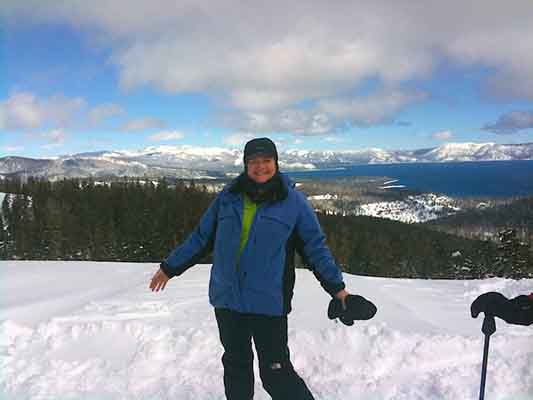 Skiing at Northstar